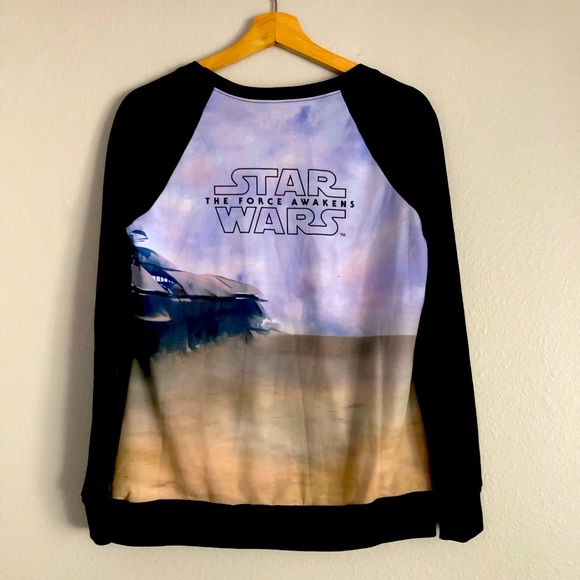 Disney Star Wars Rey light sweatshirt/heavy tee - Picture 3 of 3